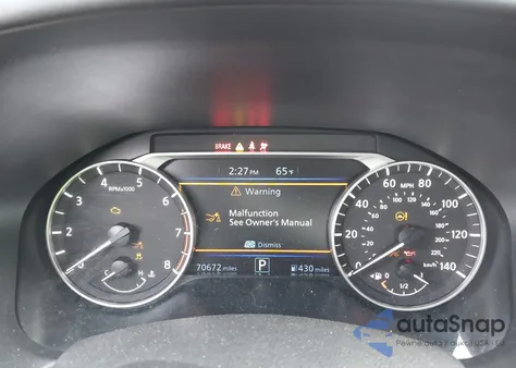 2022 Nissan Altima Sr Fwd из США, поврежденный, VIN 1N4BL4CV1NN404021